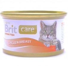 Brit Care (Care Is shaven) Chicken Breast is Canned food with chicken breast in sauce for adult cats