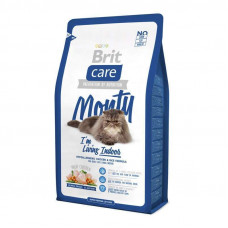 Brit Care (Care Is shaven) Monty is the Dry feed with chicken and rice for the adult cats who are not leaving the room