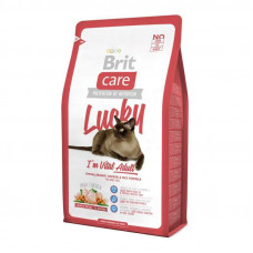 Brit Care (Care Is shaven) Lucky is the Dry feed with chicken and rice for adult cats