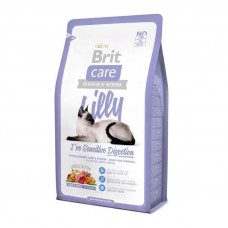 Brit Care (Care Is shaven) Lilly is the Dry feed with a lamb and a salmon for adult cats with sensitive digestion