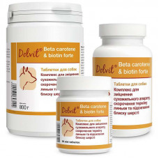 Dolfos Beta Karoten & Biotyna Forte - A vitamin and mineral complex for dogs with biotin