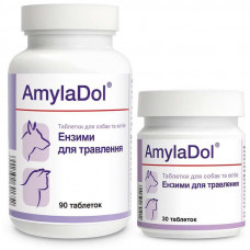 Dolfos AmylaDol - A vitamin and mineral complex for dogs and cats at digestion violation