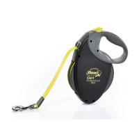 Flexi Giant Professional L Gurtleine - A lead roulette for large breeds of dog, neon (10 m, up to 50 kg)