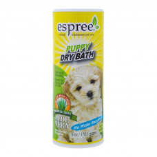 Espree Puppy Dry Bath - Dry shampoo with proteins of oats and baking soda for puppies