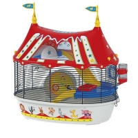 Ferplast of Circus Fun - A cage for hamsters with color stickers