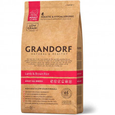 Grandorf Lamb&Brown Rice Adult All Breeds - A dry feed with a lamb and rice for adult dogs various