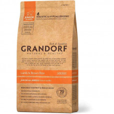 Grandorf Holistic Lamb&Brown Rice Junior - A dry feed with a lamb and rice for juniors of all breeds of dog (since 4 months)