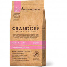 Grandorf Holistic Lamb & Brown Rice Puppy - A dry feed with a lamb and rice for puppies of all breeds of dog