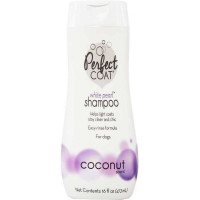 Perfect Coat (Perfect Koat) by 8in1 White Pearl Dog Shampoo - White Pearl Shampoo for dogs of light colors