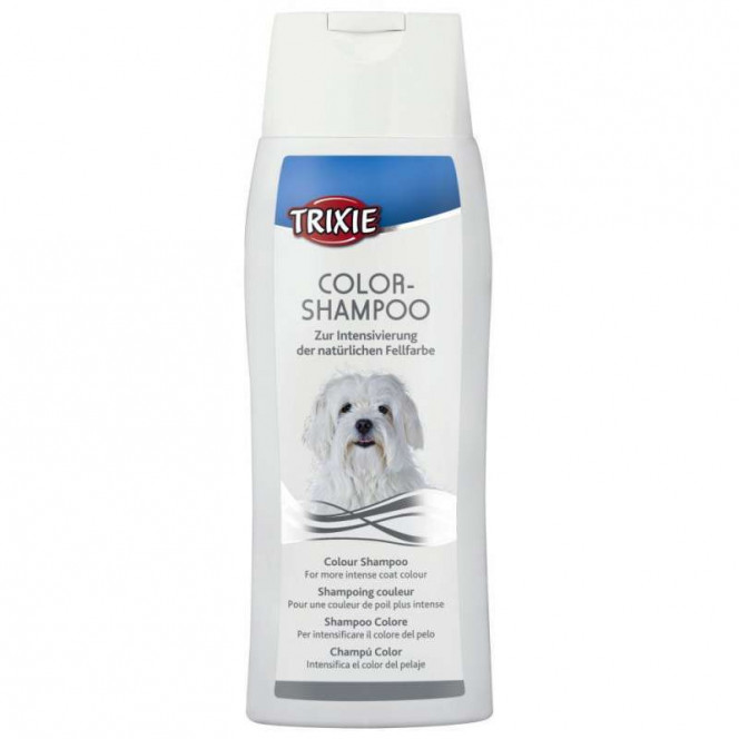 Trixie Color Shampoo - Dogs shampoo with snow-white wool