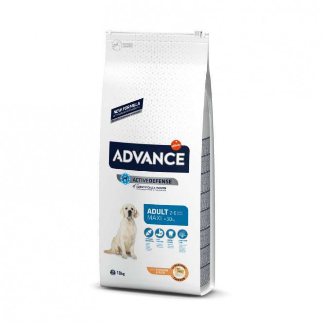 Advance (Эдванс) Dog Adult Maxi - Сухой корм с мясом курицы для взрослых собак крупных пород