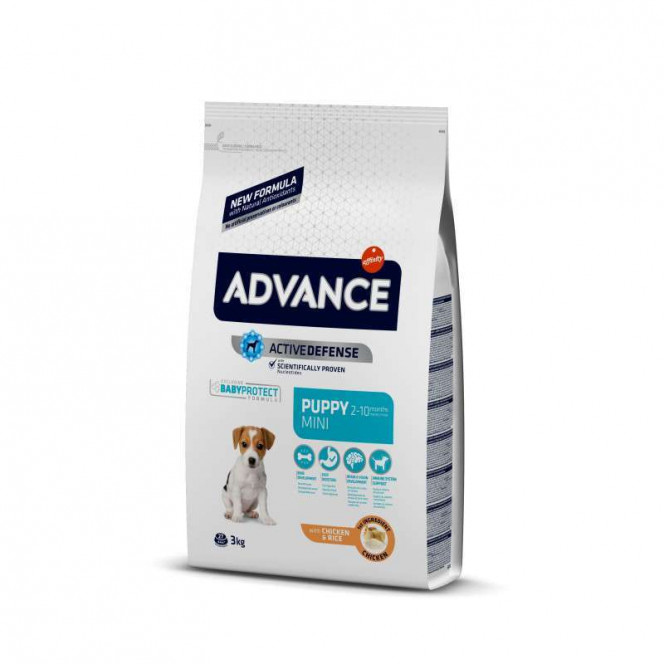 Advance (Эдванс) Dog Mini Puppy - Сухой корм с мясом курицы для щенков малых пород