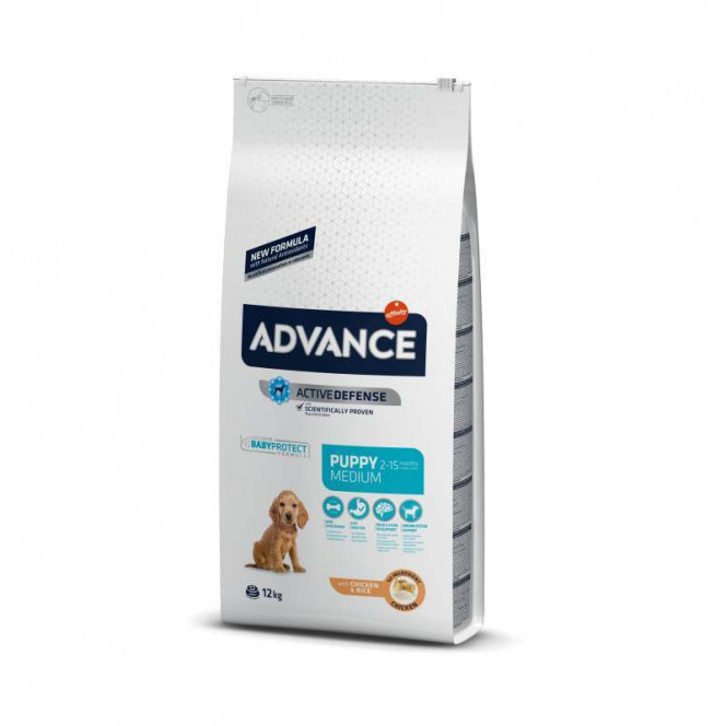 Advance (Эдванс) Dog Medium Puppy - Сухой корм с мясом курицы для щенков средних пород