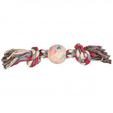 Trixie Denta Fun - A rope nodal with a ball (game rope)