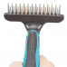 Trixie the Hairbrush rake with variable tooth