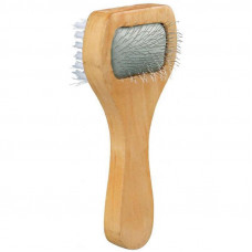 Trixie Soft Brush, double sided - A brush slicker brush bilateral with a soft bristle