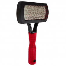 Trixie the Brush slicker brush with the rubber handle