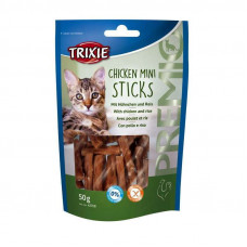 Trixie PREMIO Mini Sticks - Delicacy with chicken and rice for cats