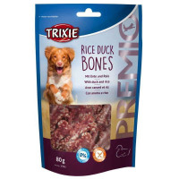 Trixie PREMIO Rice Duck Bones - Delicacy snacks with a duck and rice for dogs