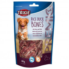 Trixie PREMIO Rice Duck Bones - Delicacy snacks with a duck and rice for dogs