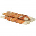 Trixie Denta Fun Chicken Chewing Rolls - Stick delicacy for toothbrushing with chicken meat for dogs