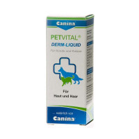 Canina PETVITAL Derm Liquid (Kanin) - Petvital liquid a term for cats and dogs