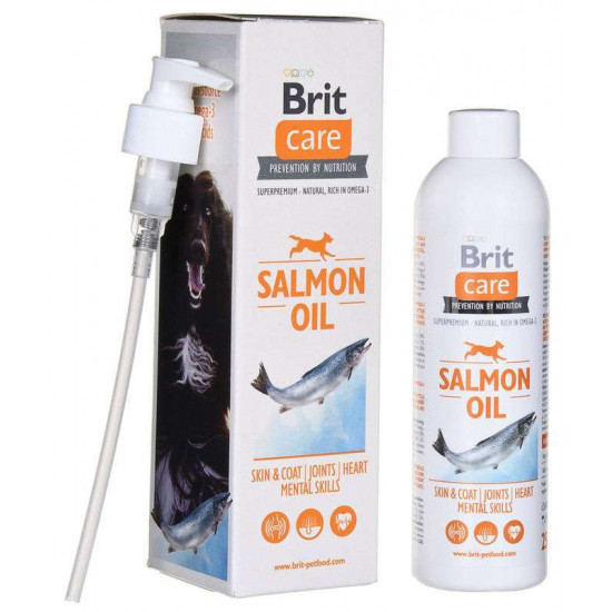 Brit Care (Брит Кеа) Salmon Oil - Олія лосося для шкіри та вовни собак різного віку