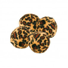 Trixie Set of balls Leopard, 4 pieces