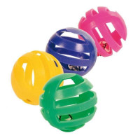 Trixie a Set of plastic balls for cats, 4 pieces