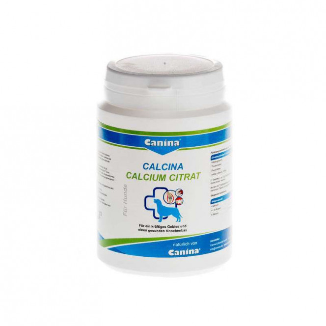 Canina (Канина) Calcina Calcium Citrat - Порошковая добавка кальция цитрат для собак