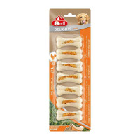 8in1 (8v1) Delights Bone Strong - Stones for toothbrushing with meat of chicken for dogs of small breeds