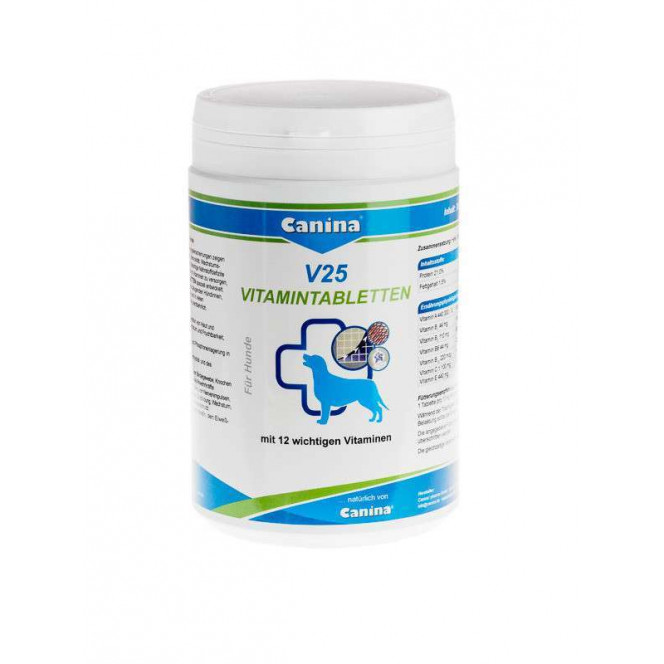 Canina (Kanin) V25 Vitamintabletten - A vitamin complex for dogs