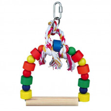 Trixie the Swing with wooden beads