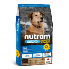 Nutram (Нутрам) S6 Sound Balanced Wellness Adult Dog - Сухой корм с курицей для взрослых собак средних пород