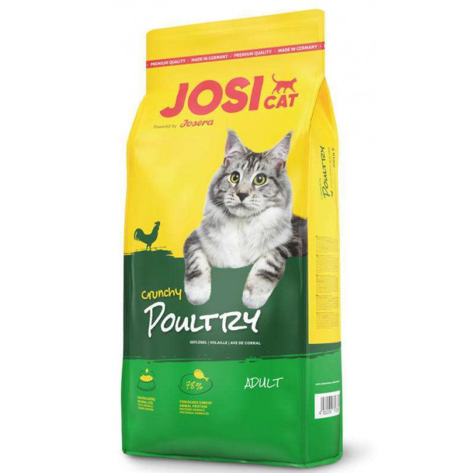 JosiCat (ЙозиКэт) by Josera Crunchy Poultry - Сухой корм с нежным мясом домашней птицы для котов