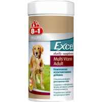 8in1 (8v1) Vitality Excel Adult Multi Vitamin - A multivitamin complex for adult dogs