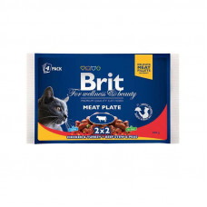 Brit Premium (Premium Is shaven) Cat Meat Plate is Set spidery A meat plate for cats