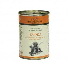 Hubertus Gold - A tinned forage chicken with potato and carrot for puppies and young dogs