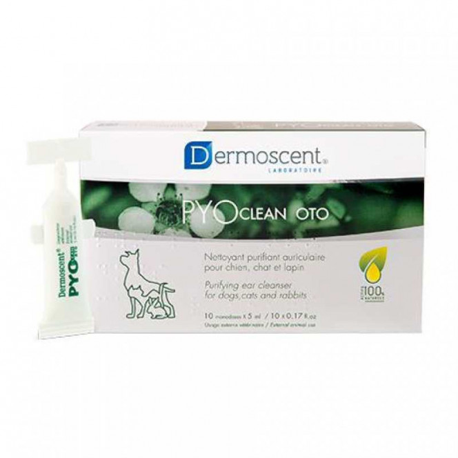 Dermoscent PYOclean® OTO - The cleaning means for ears