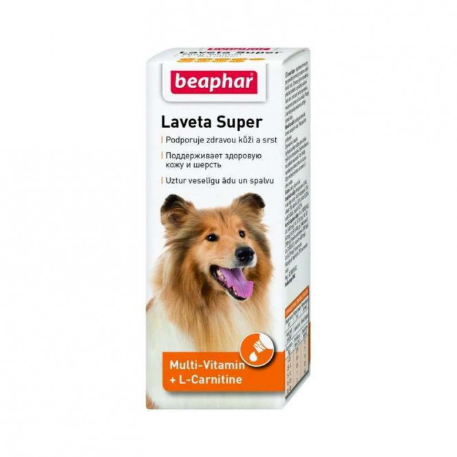 Beaphar Laveta Super - Multivitaminnaya additive for dogs