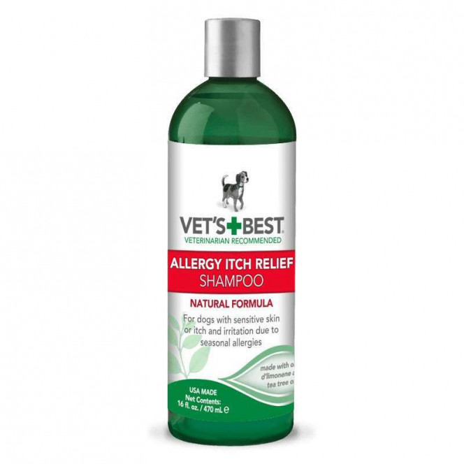 VET'S BEST (Vets Best) Allergy Itch Relief Shampoo - Dogs shampoo at an allergy