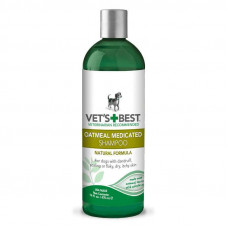 VETS BEST (Vets Best) Oatmeal Medicated Shampoo - Therapeutic shampoo from dandruff, peelings, for dry skin