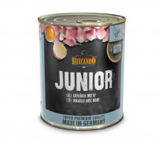 Belcando Junior - A tinned superbonus forage with a bird and egg for puppies