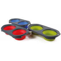 Dexas Collapsible Pet Feeder - A double pan for a koshachy forage