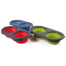 Dexas Collapsible Pet Feeder - A double pan for a koshachy forage