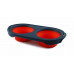 Dexas Collapsible Pet Feeder - A double pan for a koshachy forage