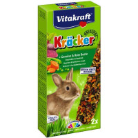 Vitakraft Kracker Original + vegetables - Crackers for rabbits with vegetables