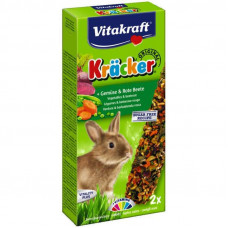 Vitakraft Kracker Original + vegetables - Crackers for rabbits with vegetables