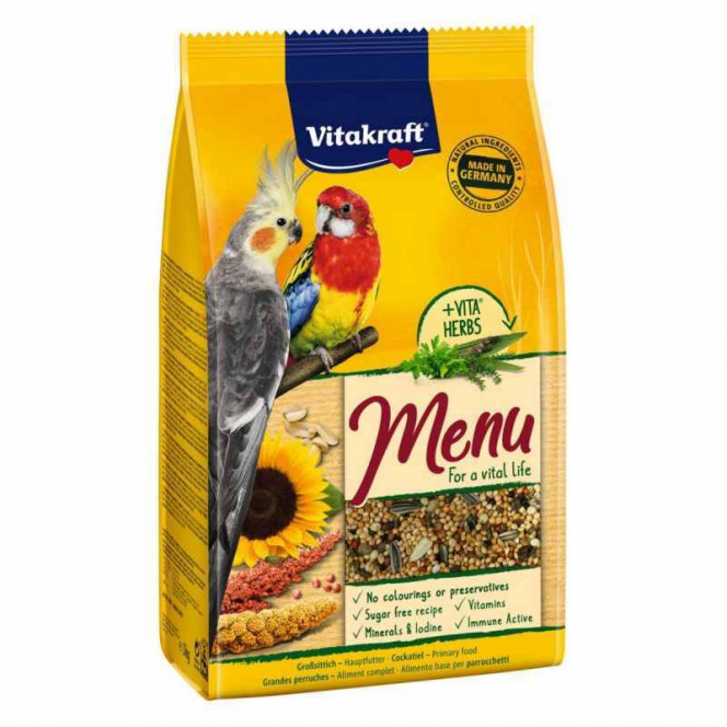 Vitakraft Premium Menu - A forage for average parrots