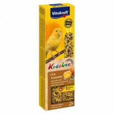 Vitakraft Kracker Original Egg&Grass Seeds - Cracker for canaries with egg